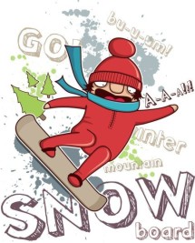 сноубордист начинающий